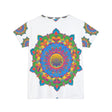Rainbow Mandala Women's Short Sleeve T-Shirt All Over Prints - Blululi