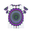 Rainbow Mandala Women's T-Shirt - Boho Art All Over Prints - Blululi