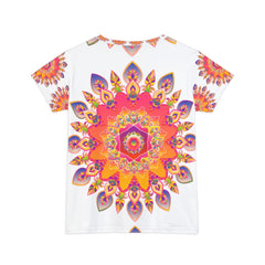 Rainbow Mandala Women's T-Shirt - Boho Art All Over Prints - Blululi