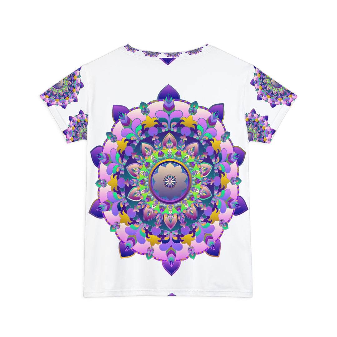 Rainbow Mandala Women's T-Shirt - Boho Vibes All Over Prints - Blululi