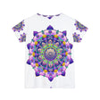Rainbow Mandala Women's T-Shirt - Boho Vibes All Over Prints - Blululi