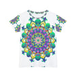 Rainbow Mandala Women's T-Shirt - Boho Vibes All Over Prints - Blululi