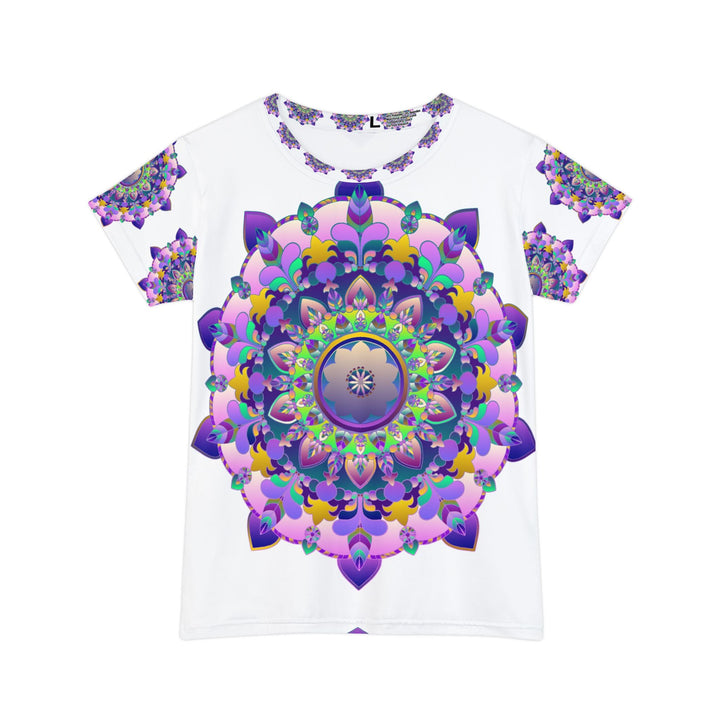 Rainbow Mandala Women's T-Shirt - Boho Vibes All Over Prints - Blululi