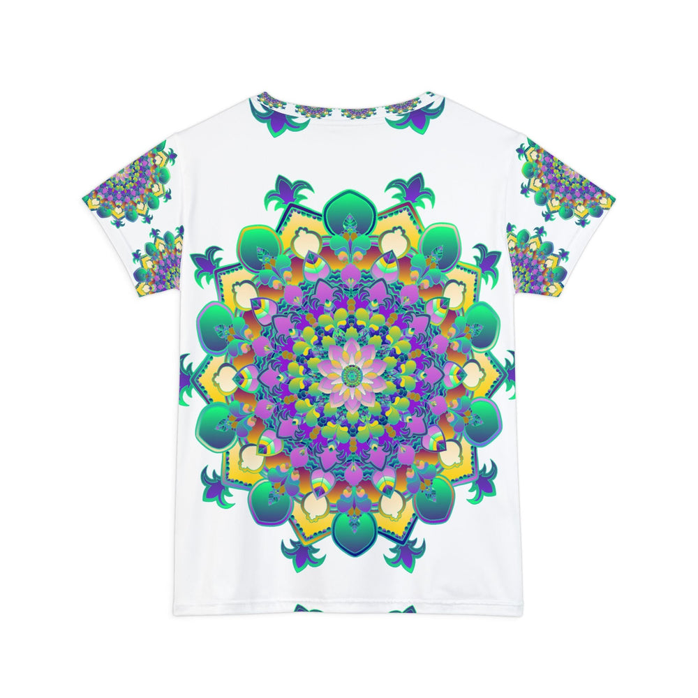 Rainbow Mandala Women's T-Shirt - Boho Vibes All Over Prints - Blululi