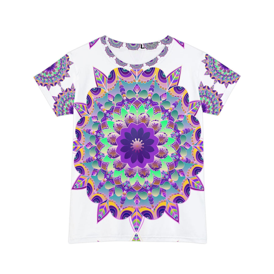 Rainbow Mandala Women's T-Shirt - Colorful & Boho All Over Prints - Blululi