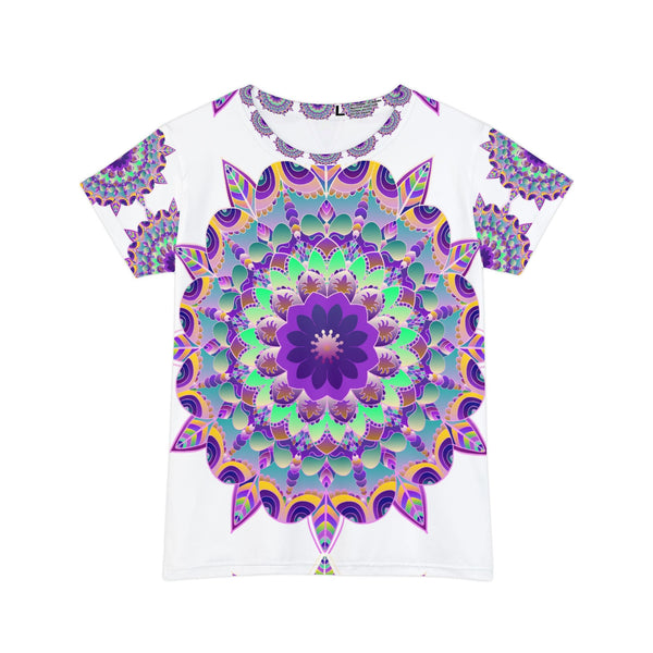 Rainbow Mandala Women's T-Shirt - Colorful & Boho All Over Prints - Blululi