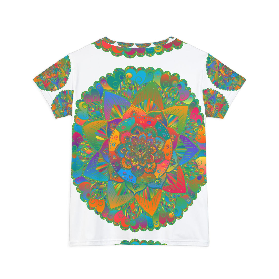 Rainbow Mandala Women's T-Shirt - Colorful & Boho All Over Prints - Blululi