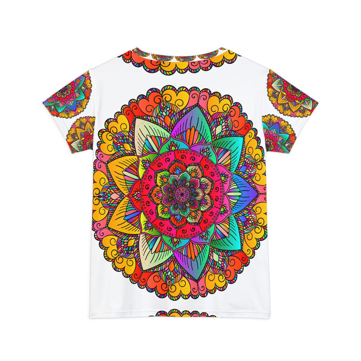 Rainbow Mandala Women's T-Shirt - Colorful & Boho All Over Prints - Blululi