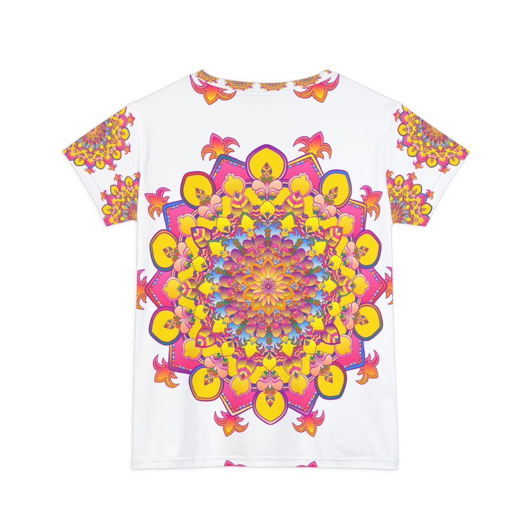 Rainbow Mandala Women's T-Shirt - Colorful & Boho All Over Prints - Blululi