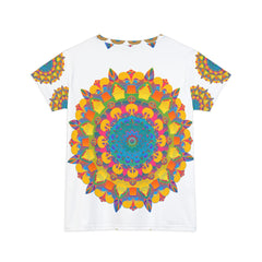 Rainbow Mandala Women's T-Shirt - Colorful & Intricate All Over Prints - Blululi