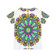 Rainbow Mandala Women's T-Shirt - Colorful & Intricate All Over Prints - Blululi