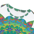 Rainbow Mandala Women's T-Shirt - Colorful & Intricate All Over Prints - Blululi