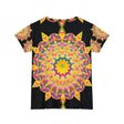 Rainbow Mandala Women's T-Shirt - Colorful & Unique All Over Prints - Blululi