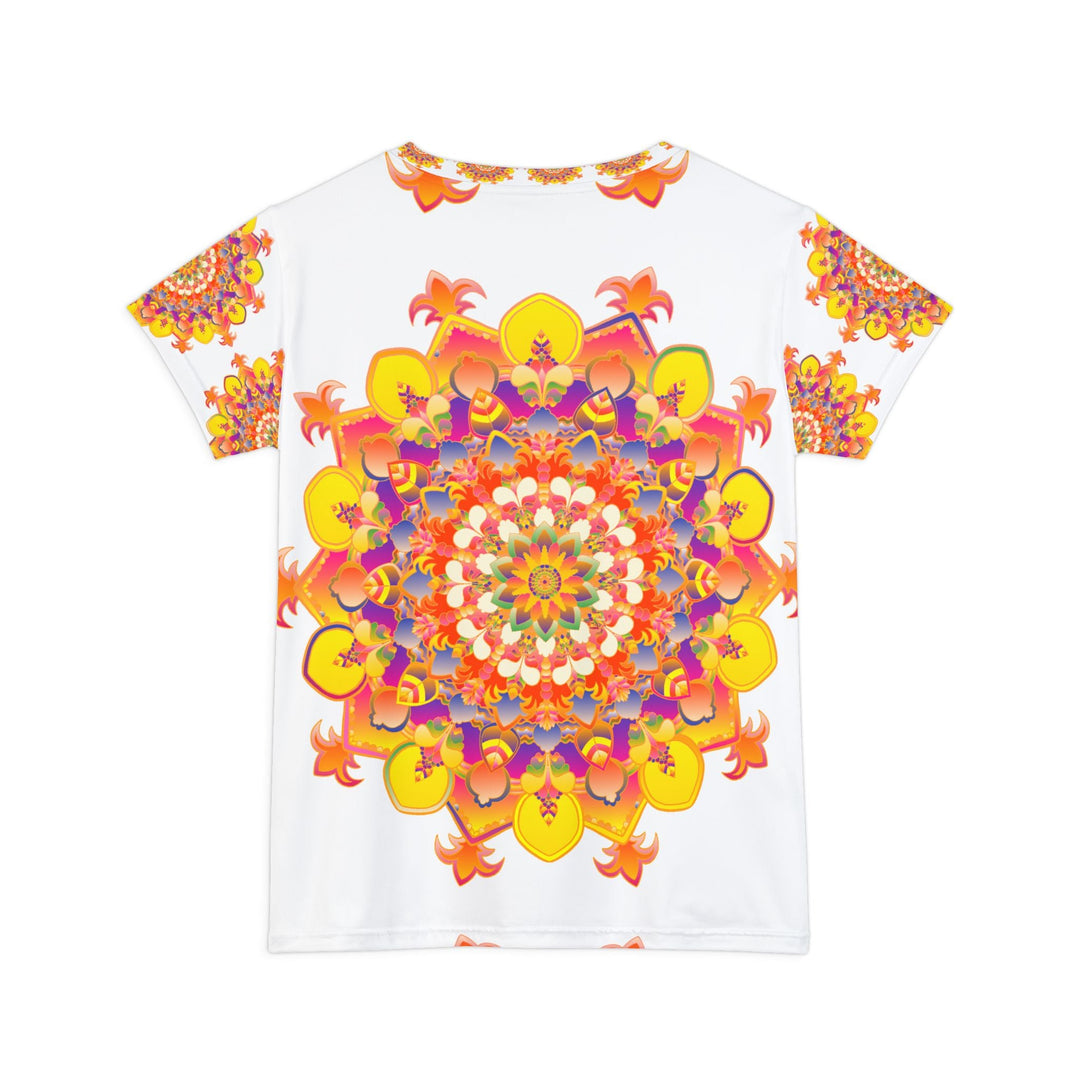 Rainbow Mandala Women's T-Shirt - Colorful & Vibrant All Over Prints - Blululi