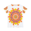 Rainbow Mandala Women's T-Shirt - Colorful & Vibrant All Over Prints - Blululi