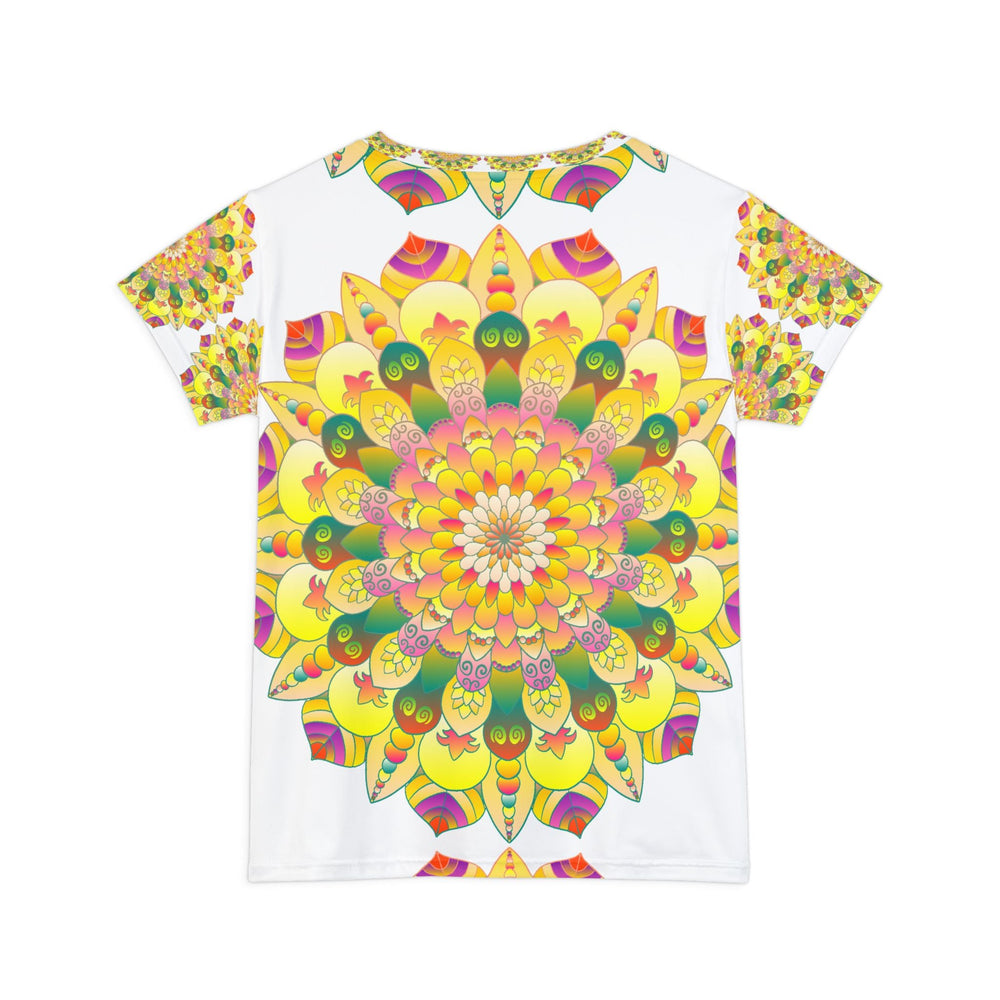 Rainbow Mandala Women's T-Shirt - Colorful & Vibrant All Over Prints - Blululi