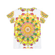Rainbow Mandala Women's T-Shirt - Colorful & Vibrant All Over Prints - Blululi