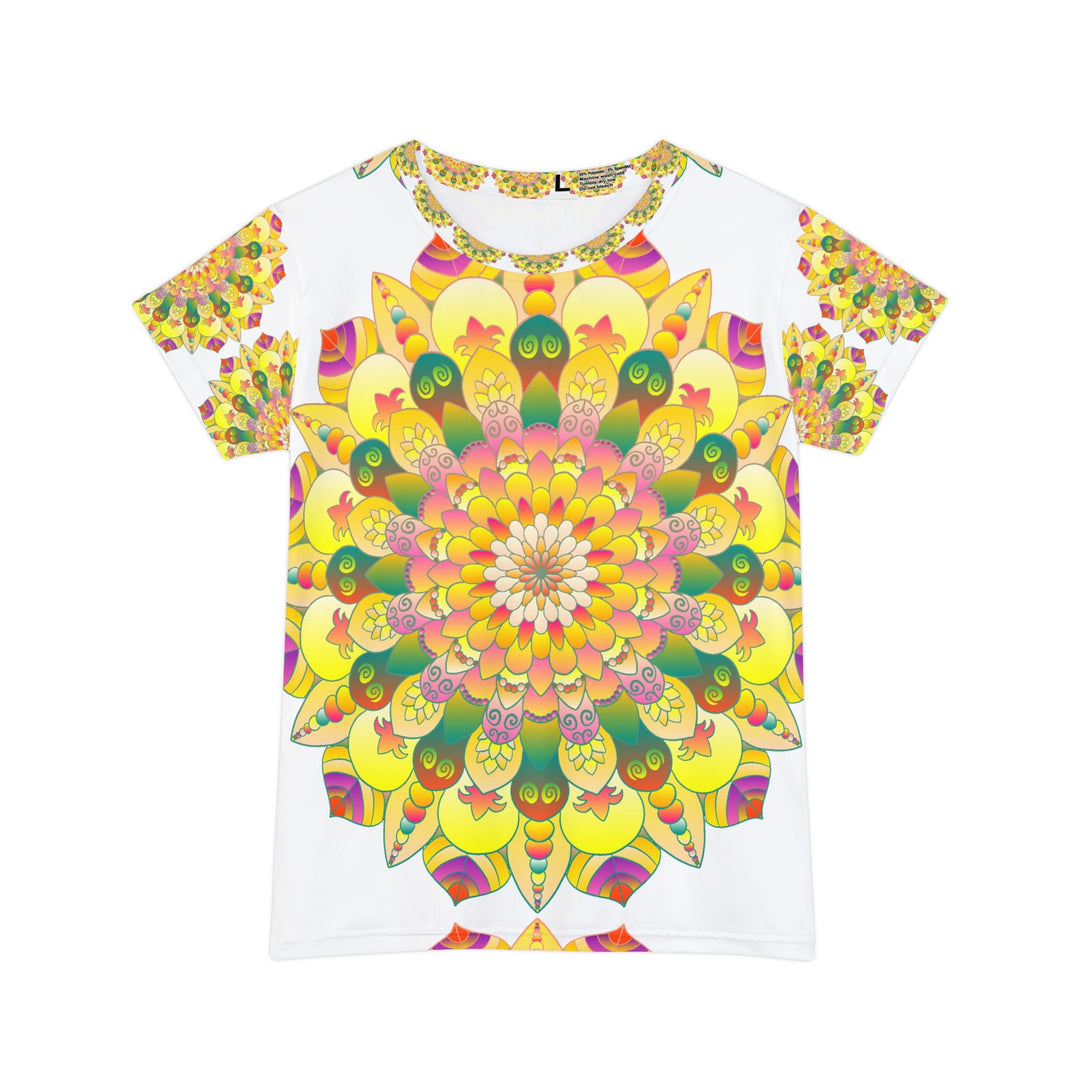 Rainbow Mandala Women's T-Shirt - Colorful & Vibrant All Over Prints - Blululi