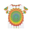 Rainbow Mandala Women's T-Shirt - Peace & Serenity All Over Prints - Blululi