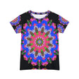 Rainbow Mandala Women's T-Shirt - Spiritual Art All Over Prints - Blululi