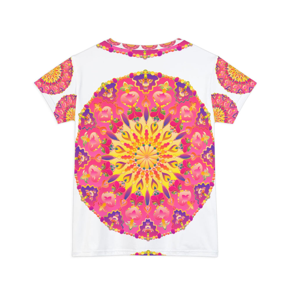 Rainbow Mandala Women's T-Shirt - Spiritual Art All Over Prints - Blululi