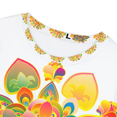 Rainbow Mandala Women's T-Shirt - Vibrant & Colorful All Over Prints - Blululi