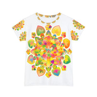Rainbow Mandala Women's T-Shirt - Vibrant & Colorful All Over Prints - Blululi