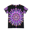 Rainbow Mandala Women's T-Shirt - Vibrant Design All Over Prints - Blululi