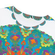Rainbow Mandala Women's T-Shirt - Vibrant & Intricate All Over Prints - Blululi