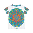 Rainbow Mandala Women's T-Shirt - Vibrant & Intricate All Over Prints - Blululi