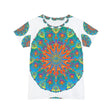 Rainbow Mandala Women's T-Shirt - Vibrant & Intricate All Over Prints - Blululi