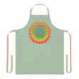 Sage Green Mandala Art Apron - Kitchen Decor All Over Prints - Blululi