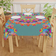 Sage Green Mandala Tablecloth - Boho Decor Home Decor - Blululi