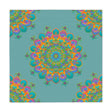 Sage Green Mandala Tablecloth - Intricate Design Home Decor - Blululi