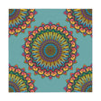 Sage Green Mandala Tablecloth - Intricate Design Home Decor - Blululi