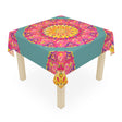 Sage Green Mandala Tablecloth - Intricate Design Home Decor - Blululi