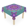 Sage Green Mandala Tablecloth - Intricate Design Home Decor - Blululi