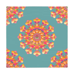 Sage Green Mandala Tablecloth - Intricate Design Home Decor - Blululi