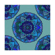 Sage Green Mandala Tablecloth - Intricate Design Home Decor - Blululi