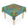 Sage Green Mandala Tablecloth - Intricate Design Home Decor - Blululi