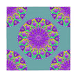 Sage Green Mandala Tablecloth - Intricate Floral Design Home Decor - Blululi