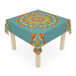 Sage Green Mandala Tablecloth - Rainbow Harmony Home Decor - Blululi