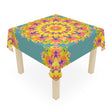 Sage Green Mandala Tablecloth - Vibrant Boho Decor Home Decor - Blululi