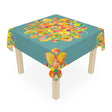 Sage Green Mandala Tablecloth - Vibrant & Intricate Home Decor - Blululi