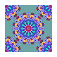 Sage Green Mandala Tablecloth - Vibrant & Intricate Home Decor - Blululi