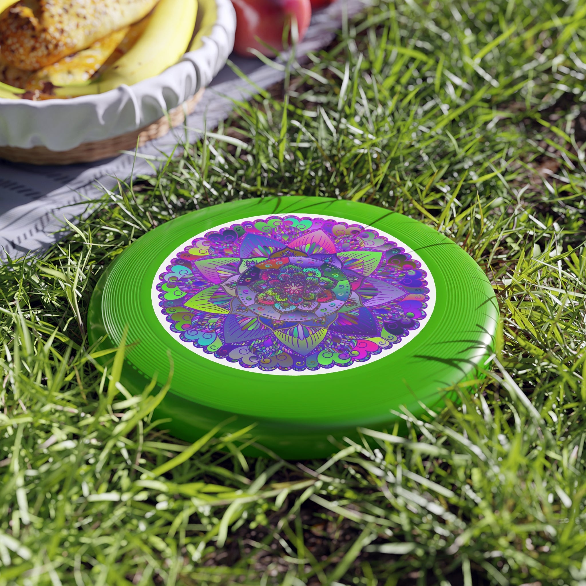 Shimmering Mandala Frisbee Disc Accessories - Blululi