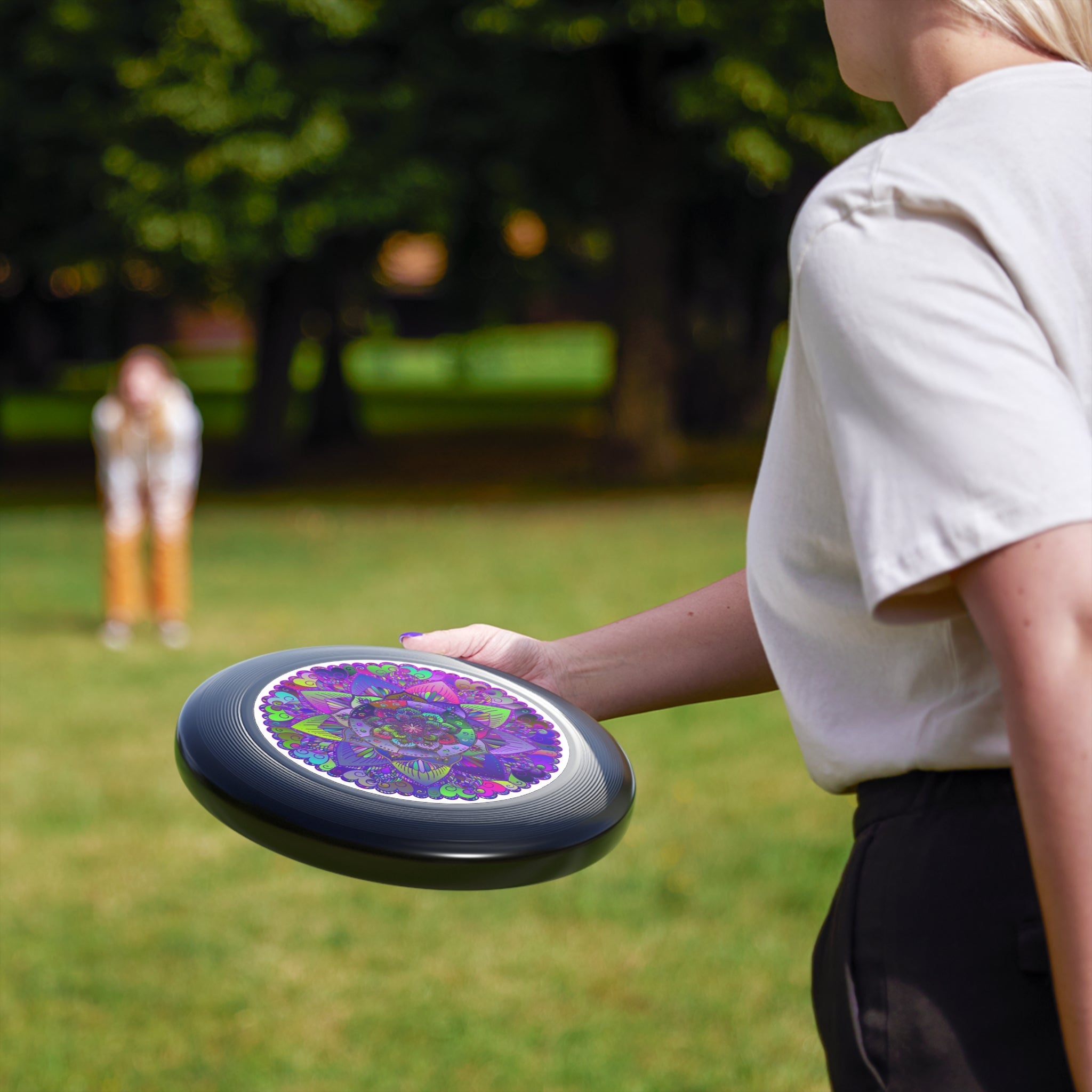 Shimmering Mandala Frisbee Disc Accessories - Blululi