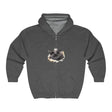 Sleeping Black Cat Watercolor Hoodie Hoodie - Blululi