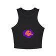 Sleeping Cat Watercolor Racerback Tank Top Tank Top - Blululi