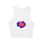 Sleeping Cat Watercolor Racerback Tank Top Tank Top - Blululi